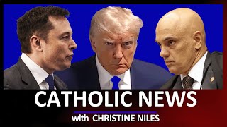 Elon Musk vs. Brazilian 'Dictator,' Trump to Judge: Jail Me! & more | CATHOLIC NEWS ROUNDUP