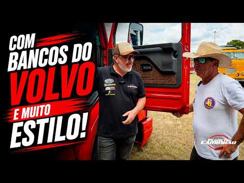 UM SCANIA 113H FEITO PARA PASSEIO QUE SE DESTACA NO MEIO DE SEUS IRMÃOS ORIGINAIS!