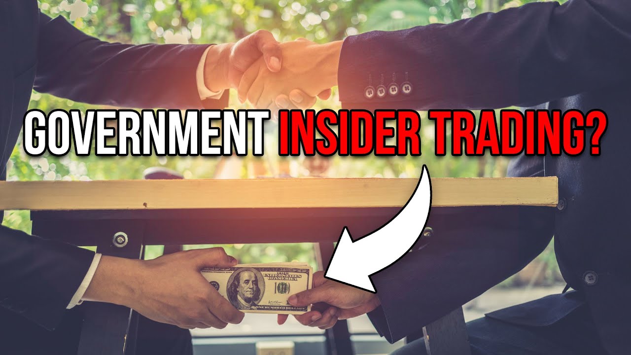 Government Insider Trading [Proof of Corruption?] - YouTube