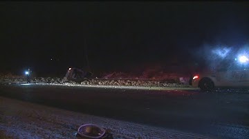 1 injured in I-680 rollover crash