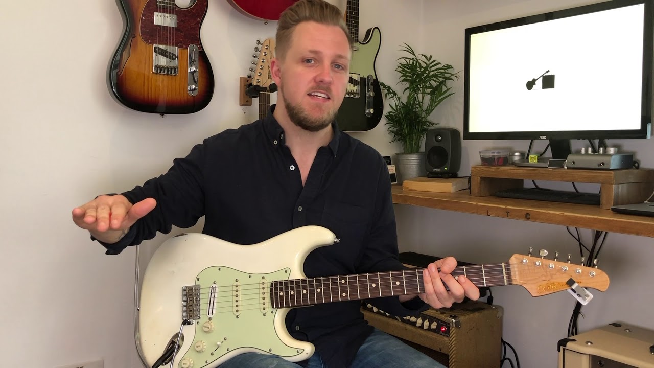Allan Salmon Electric Guitar Lesson How to Add Emotion to Your Guitar