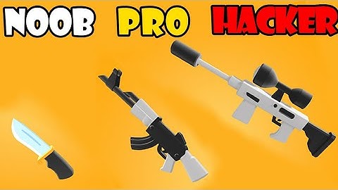 NOOB vs PRO vs HACKER - Merge Weapon | Gameplay Walkthrough (Android,iOS)