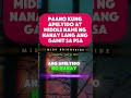Single mom ang nanay ko, kaya apelyido at middle name niya lang ang gamit ko. #dfa2025