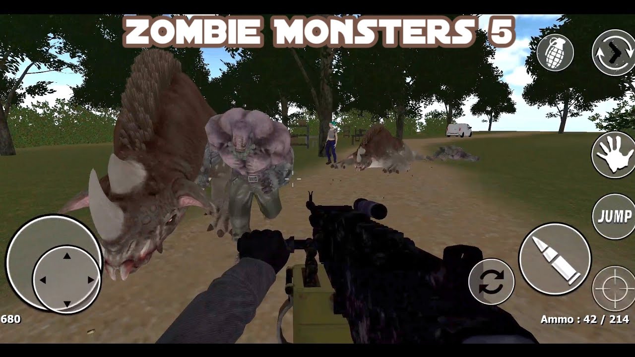 Zombie Monsters 5 Hospital - NEW WEAPONS - New update - Ending level 18-20