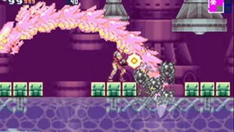 Serris Boss Battle - Metroid Fusion