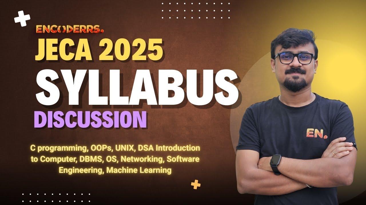 Jeca Syllabus.pdf 🎯 JECA 2025 Syllabus বাংলায় | সম্পূর্ণ সিলেবাস আলোচনা | JECA 2025 ...