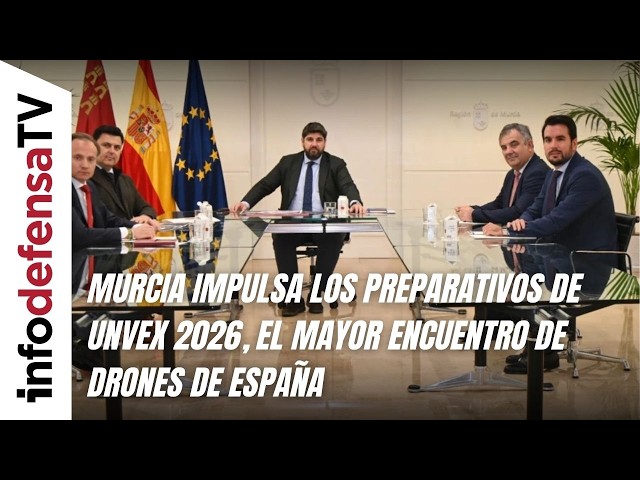 Murcia impulsa los preparativos de Unvex 2026, el mayor encuentro de drones de España