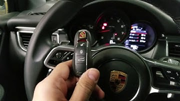 how to change Porsche car Key memory setting like heating and other key memory setting