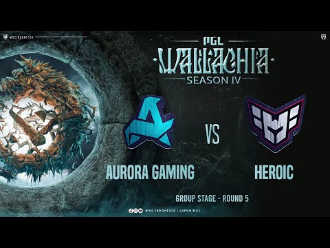[Dota 2] Aurora vs Heroic - Groupstage PGL Wallachia S4 @anonimdt @Dreamocell