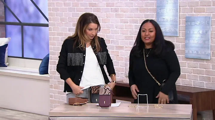 THACKER Leather Phone Case Crossbody - Farrow on QVC