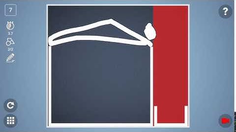 Check out how I solved level 7 in Brain It On! #BrainItOn