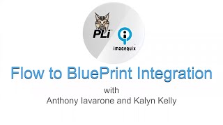 Workflow to Ecommerce: How to Push Jobs from Flow/PLIC to Blueprint