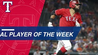 Rougned Odor Named American League Player Of The Week Rougned Odor Named American League Player Of The Week