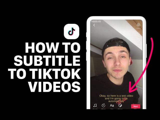 Tiktok Subtitles How To Create Subtitles For Your Tiktok Videos Youtube