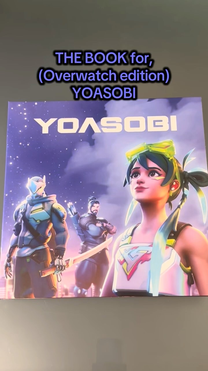 THE BOOK for (Overwatch edition) - YOASOBI [Blue Opaque Vinyl