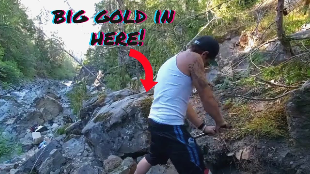 Finding GOLD at sooke potholes