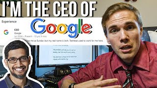 I'm the CEO of GOOGLE | Why Linkedin is TERRIBLE For Workers | #grindreel