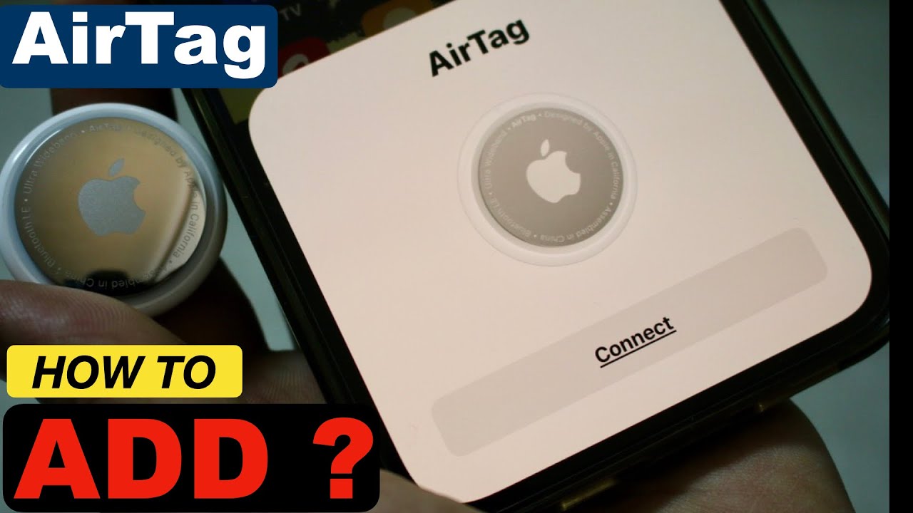 How To Add AirTag on iPhone YouTube