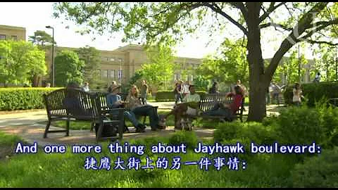 The University of Kansas- Jayhawk Boulevard堪萨斯大学-捷鹰大街