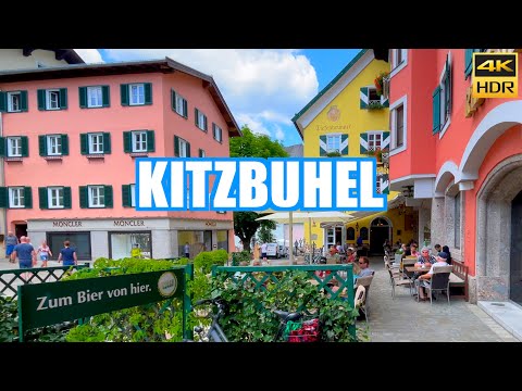 Kitzbuhel Austria 2023 🇦🇹  Walking tour ☀️ 4K HDR