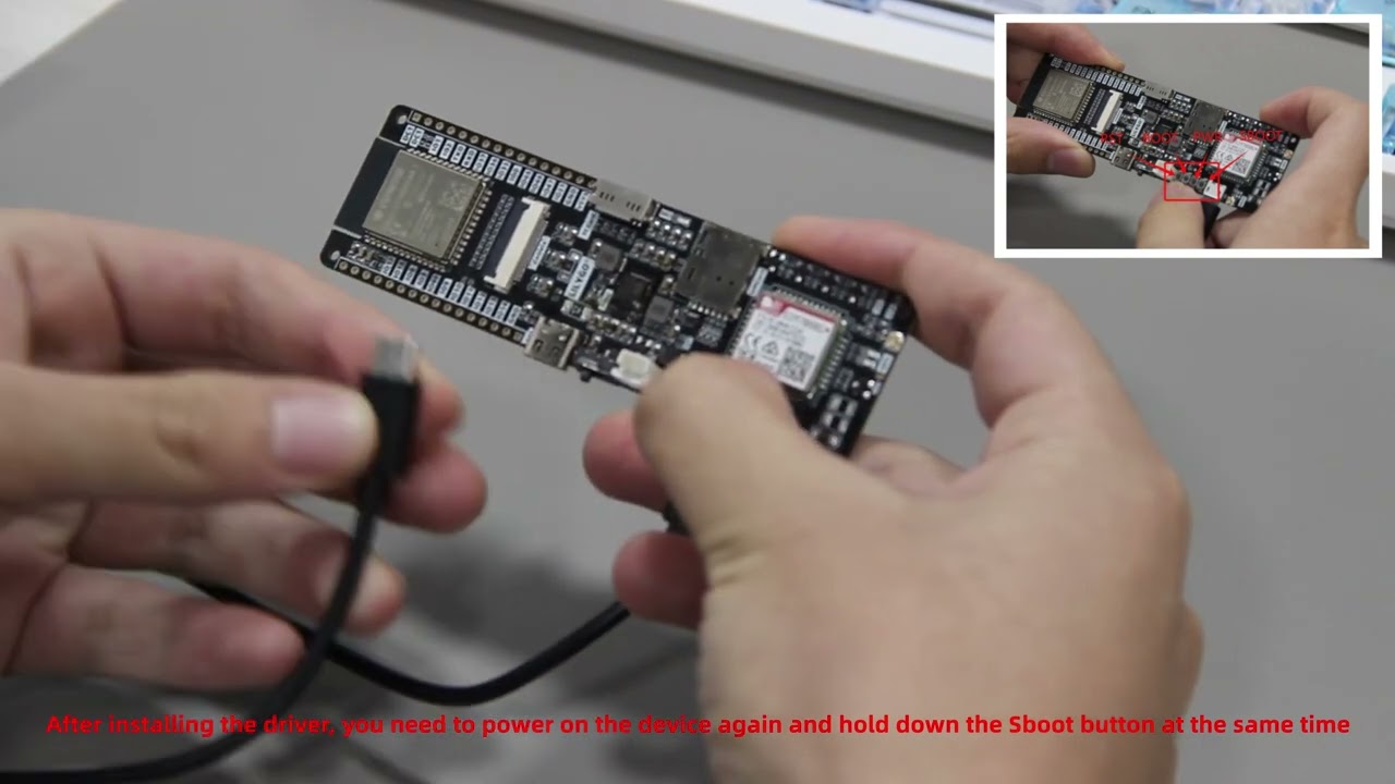 LILYGO T-SIM7080G S3 ESP32-S3 Dev board With TF Card GPS LTE 