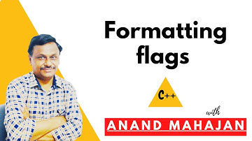 Formatting flags by Anand Mahajan, Mahajan Computers, Kurukshetra