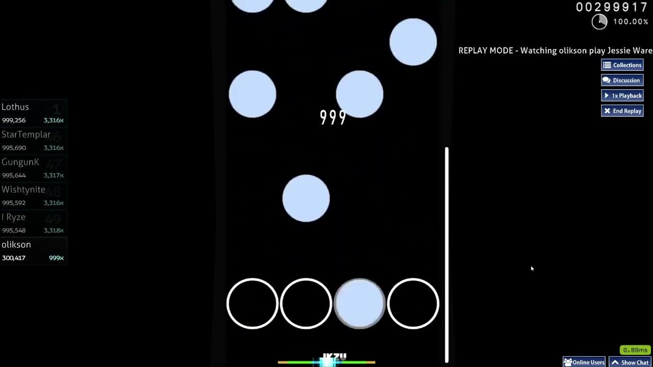 osu!mania Jessie Ware What's Your Pleasure? 996k SS (100) Full Combo