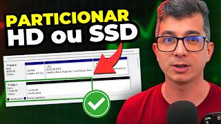 Particionar HD/SSD no Windows 11/10: Guia Completo para Criar Partições! (GRÁTIS)