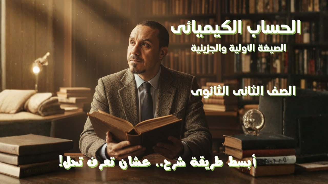 حساب الصيغ الكيميائية-أسهل طريقة شرح.. عشان تعرف تحل!