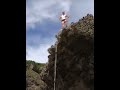 Okinawa cliff jump