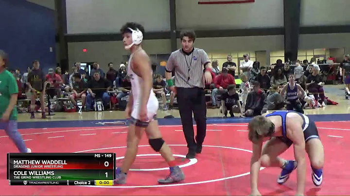 MS 149 Cole Williams The Grind Wrestling Club Vs M...