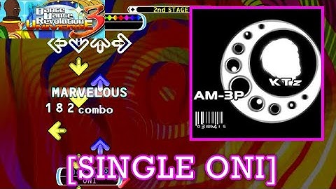 【DDR UNIVERSE 3】 AM-3P [SINGLE ONI] 譜面確認＋Play