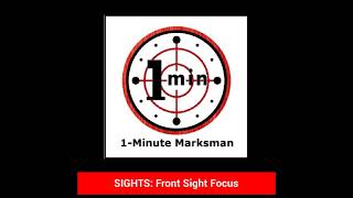 SIGHTS  Front Sight Focus