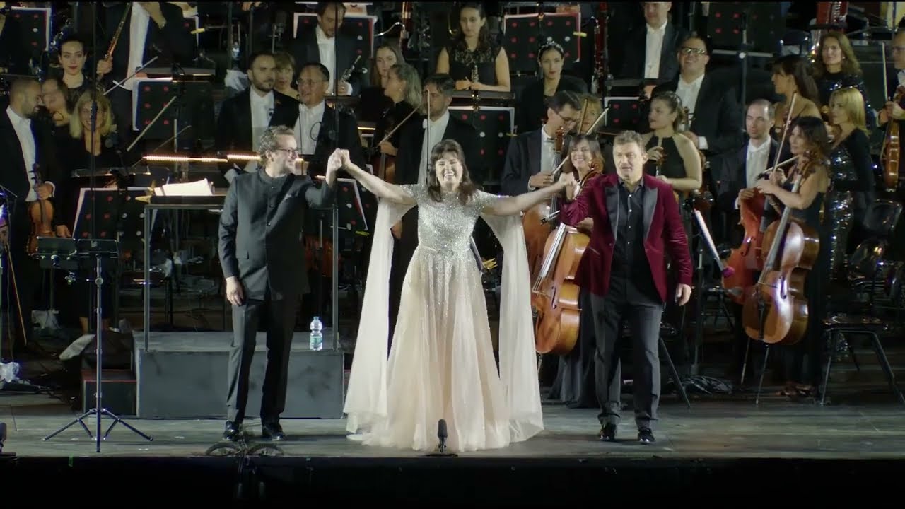 Jonas Kaufmann Recital 2025 with Arena Orchestra conductor Joken Rieder guest Marina Rebeka Volare