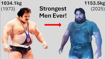 History of the Heaviest Raw Powerlifting Total