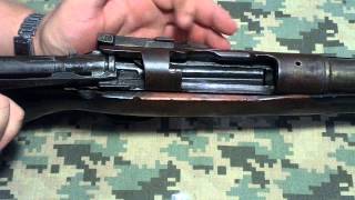 Japanese Arisaka WW2 Service Rifle Bolt Disassembly