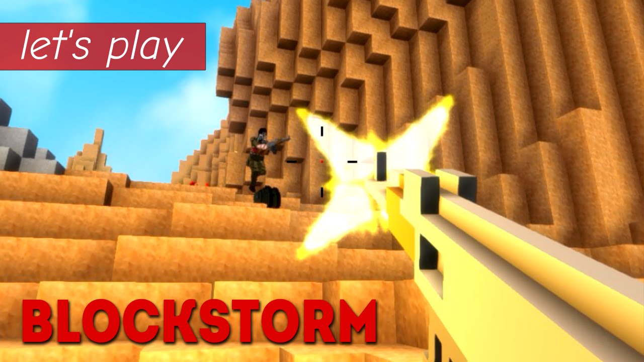 Blockstorm game: assault and deathmatch games | PC alpha gameplay - YouTube