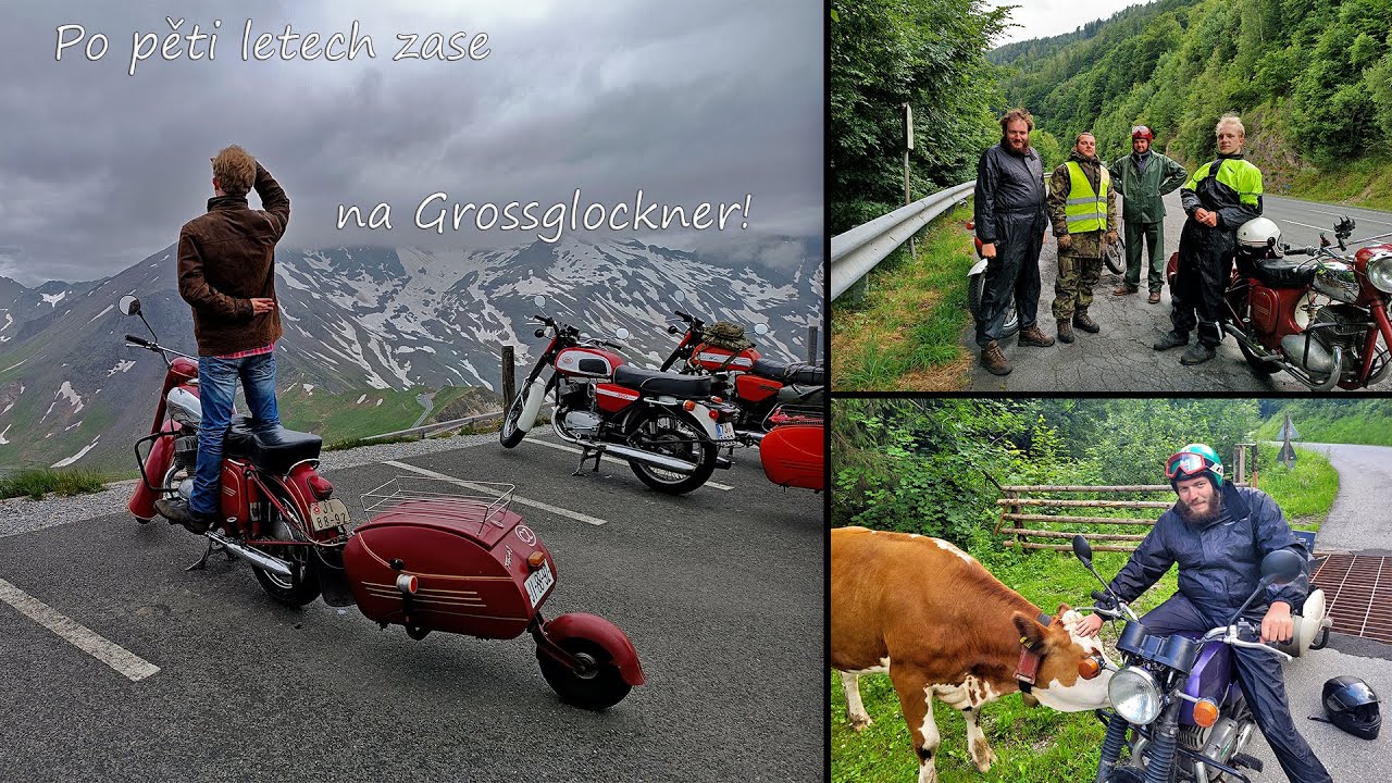 Jawou a Čézetou na Grossglockner / Motory po GO - testovací jízda
