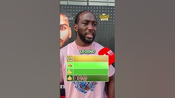 THE GOAT VOTE with Terence Crawford 🐐🥊 #terencecrawford #boxing #news #sports #anthonyjoshua