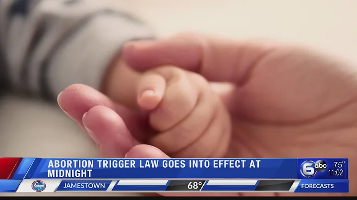 Abortion Trigger Law goes into effect at midnight