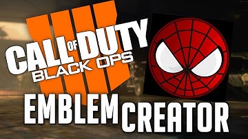Black Ops 4 Emblem Creators - Simple Spider Man Face - How To Make/Guide/Tutorial