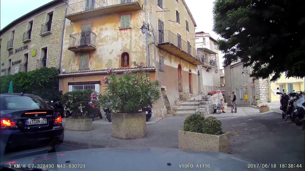 Driving in convoy to Hôtel Beausejour in BerrelesAlpes, France