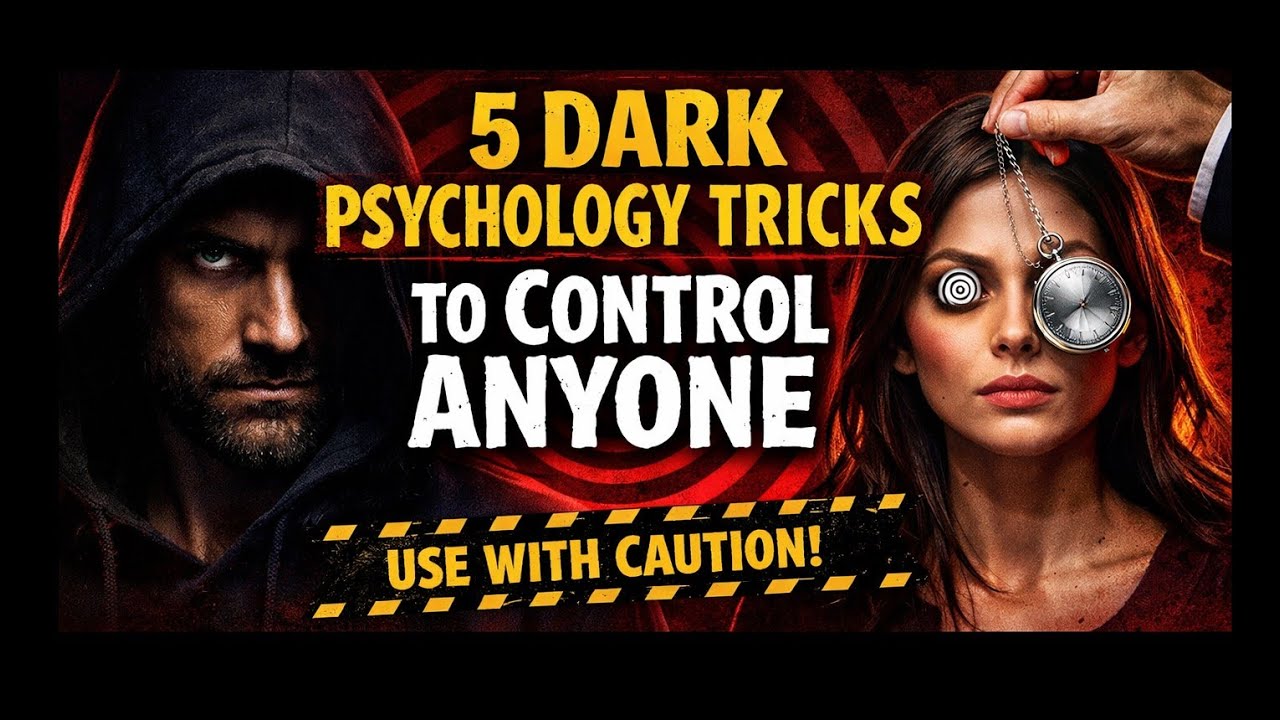 5 Dark Psychology Tricks to Control ANYONE #DarkPsychology #MindControl ...