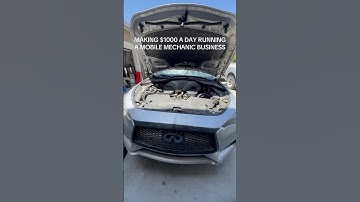 Making $1000 a day running a mobile mechanic business #mechanic #automobile #mobilemechanic #cartok