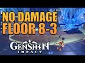 F2P ZERO DAMAGE TAKEN IN SPIRAL ABYSS FLOOR 8-3 | Genshin Impact