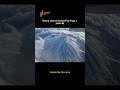 This is View of Mount Fuji from Airplane ✈️🗻#mountfuji  #usa