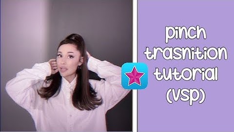 Video Star Pinch Transition Tutorial!
