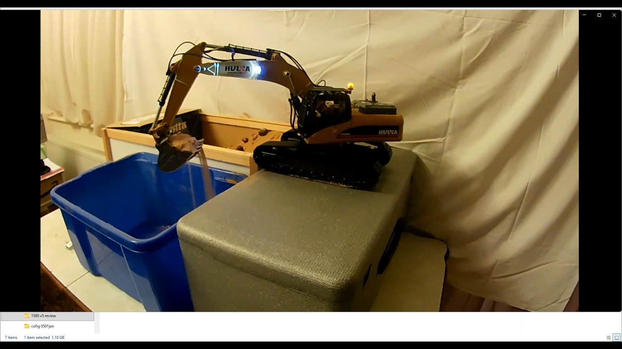 Huina 1580 v5 R/C Excavator  2026 version  unboxing Full review and Extensive 3 Part Testing Review