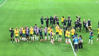 The Socceroos celebrate - June 13, 2026 FIFA World Cup