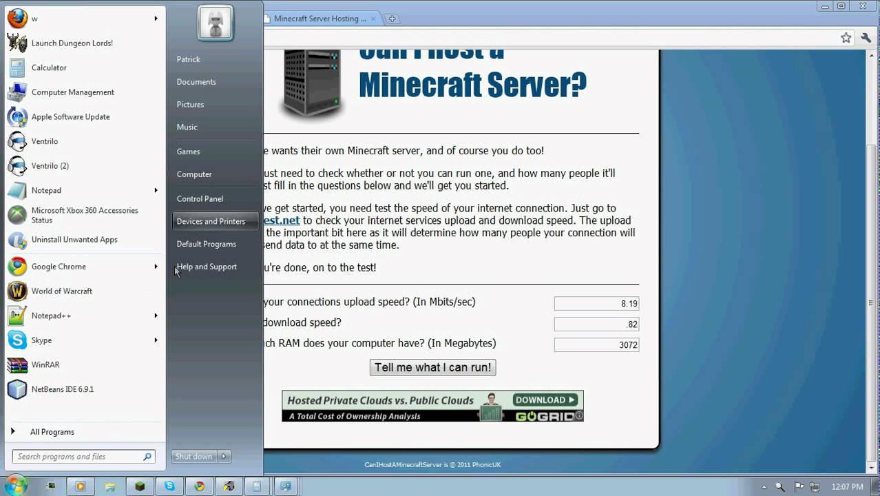 How to check if you can run a minecraft server youtube